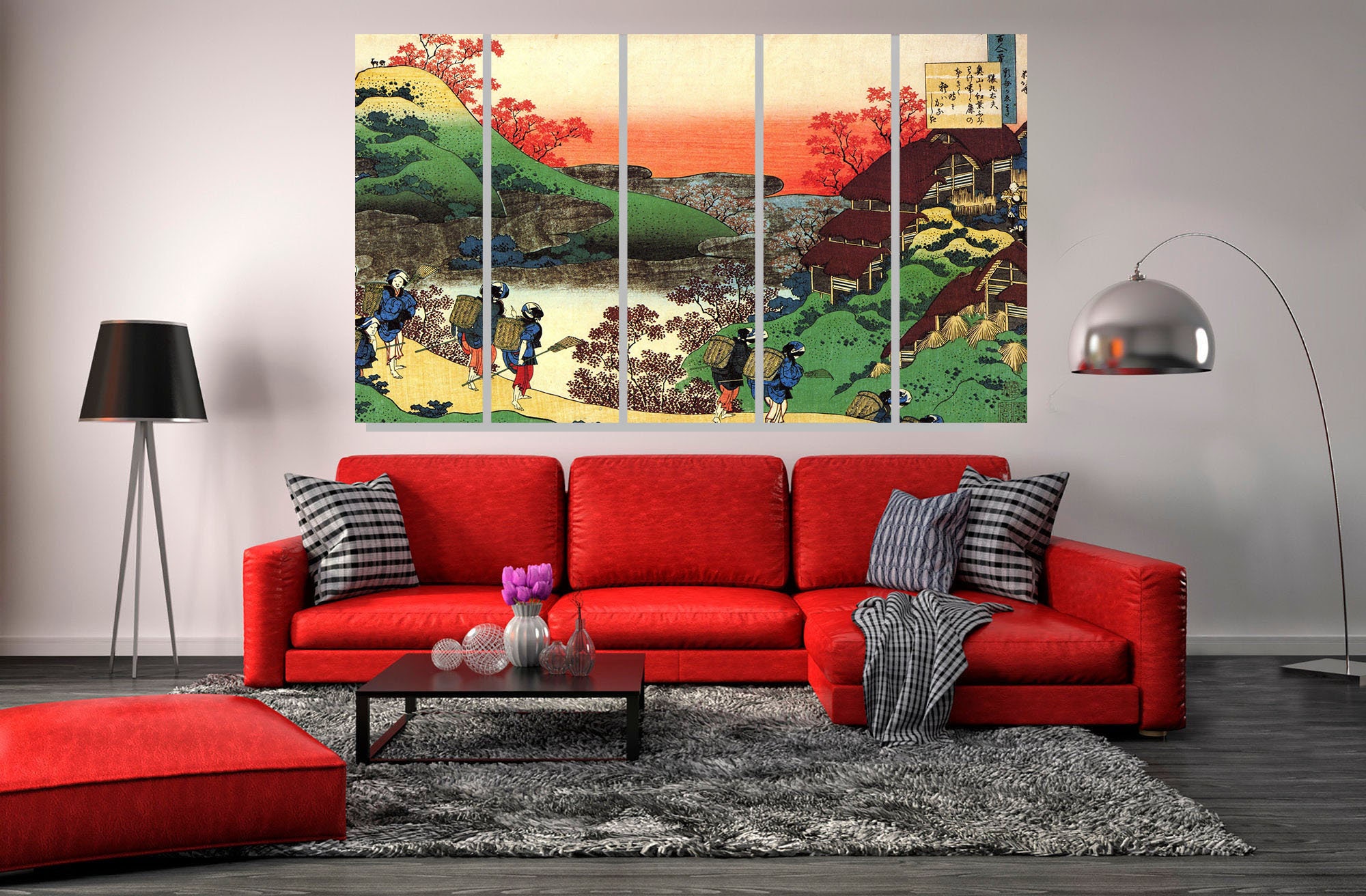 Japan Home Decor Asian Japanese Wall Art mountain Print | Etsy