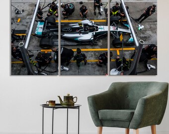 Mercedes F1 | Lewis Hamilton 3-Piece Set – Wall Of Art Studio Mercedes F1 | Lewis Hamilton 3-Piece Set – Wall Of Art Studio