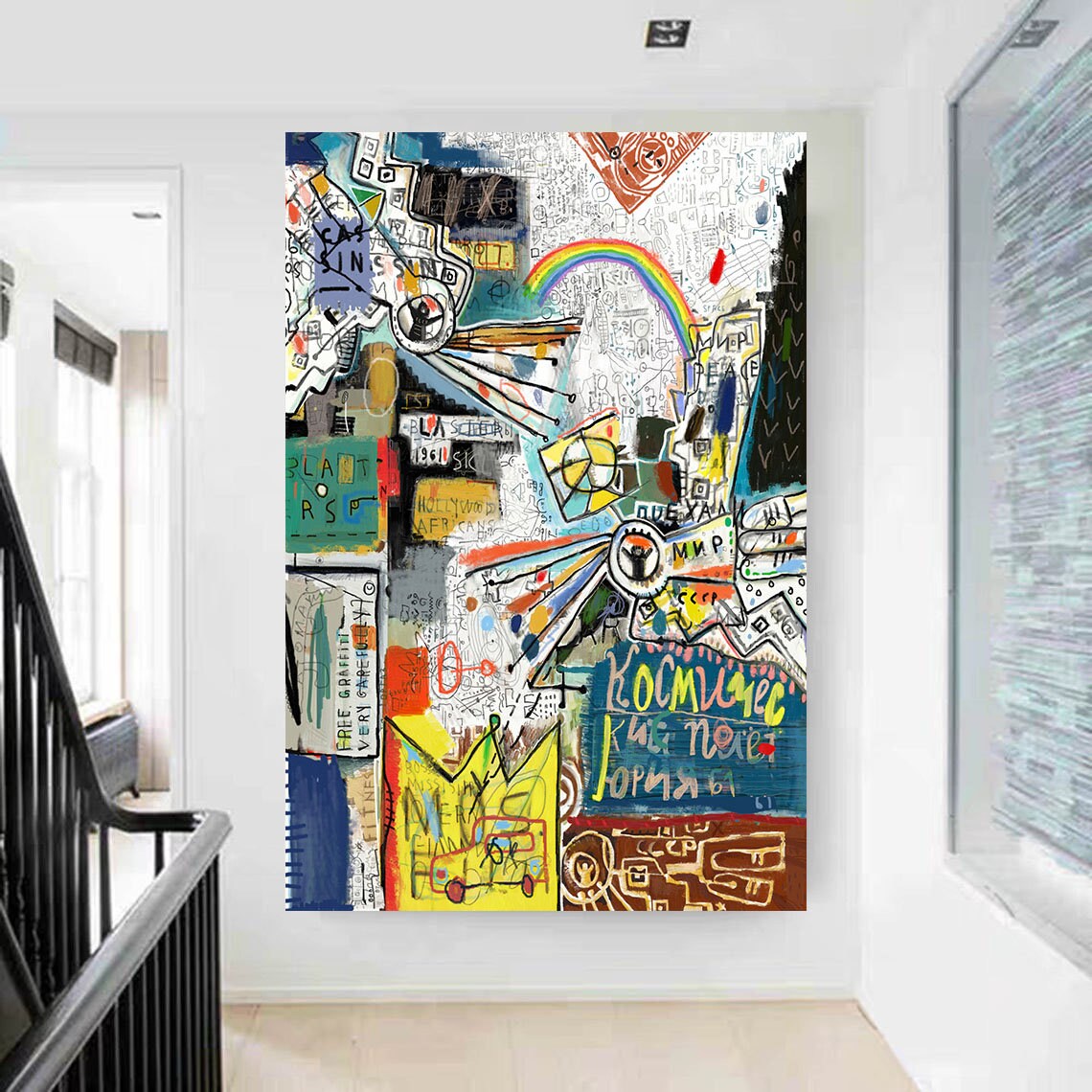 Jean Michel Basquiat, Basquiat collage, basquiat poster, Basquiat art…