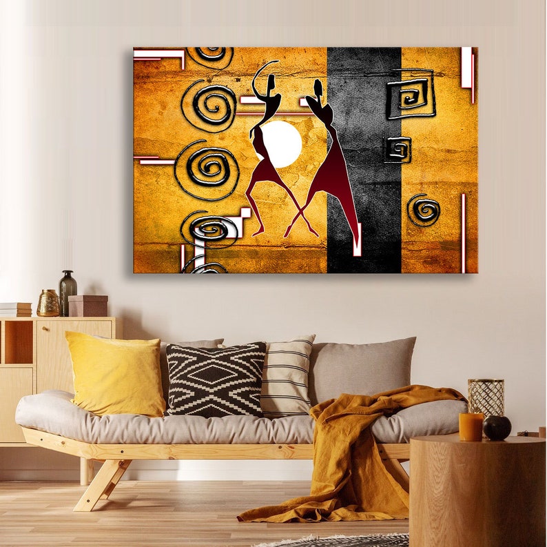 African Wall Art African Canvas Print African Decor African Etsy