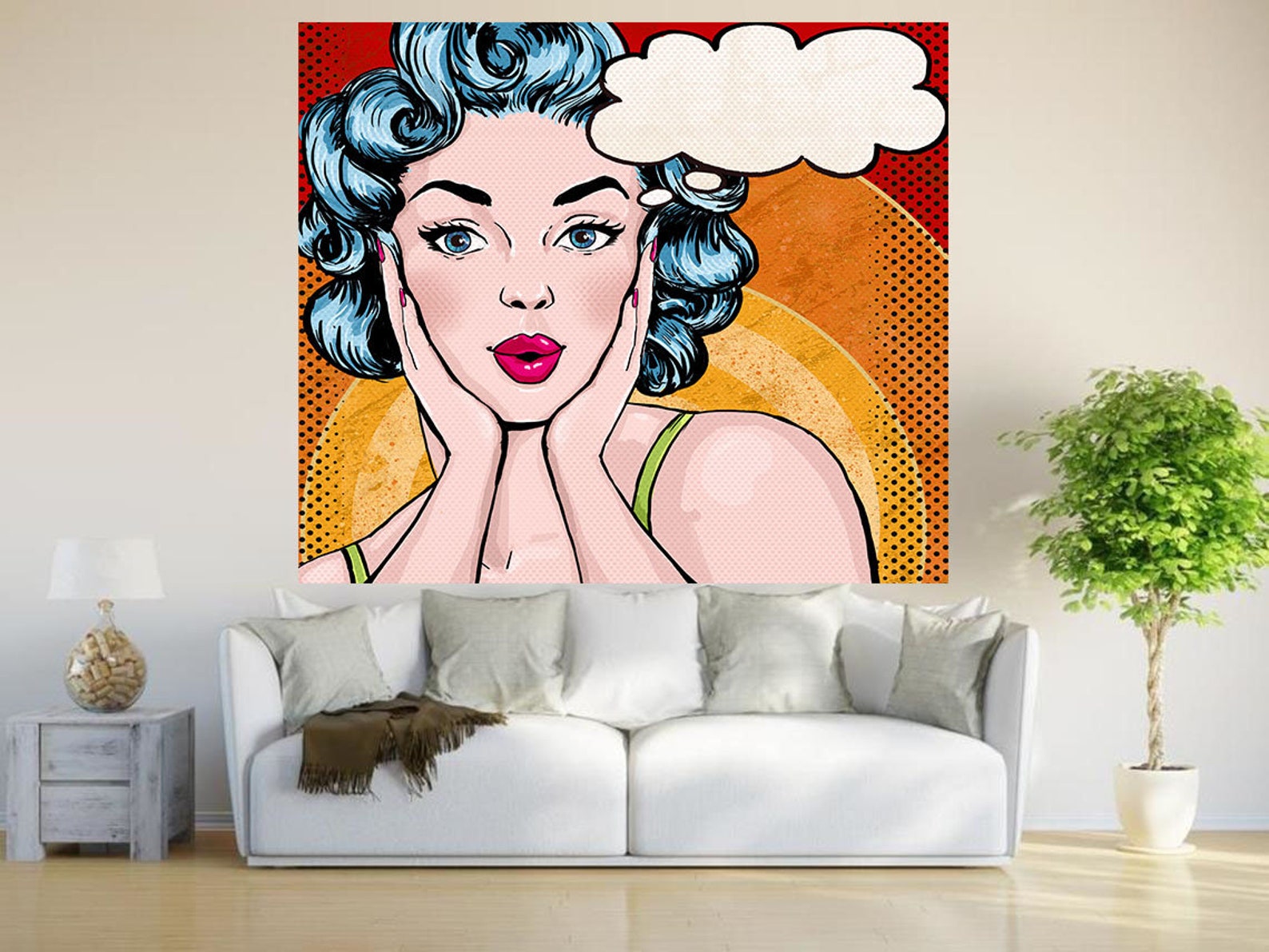 Pop art print kitchen wall decor now available on paper OR | Etsy