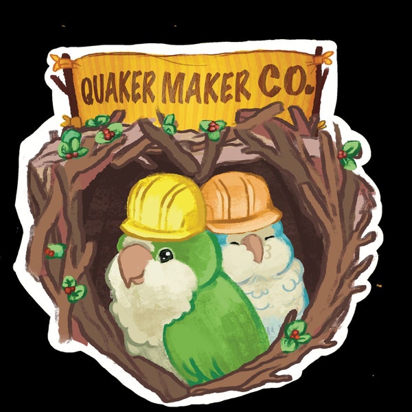 Quaker Maker Co. Sticker