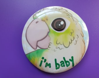 Conure I'm Baby Button