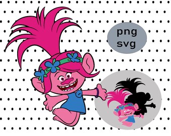 Free Free 321 Trolls Princess Poppy Svg SVG PNG EPS DXF File