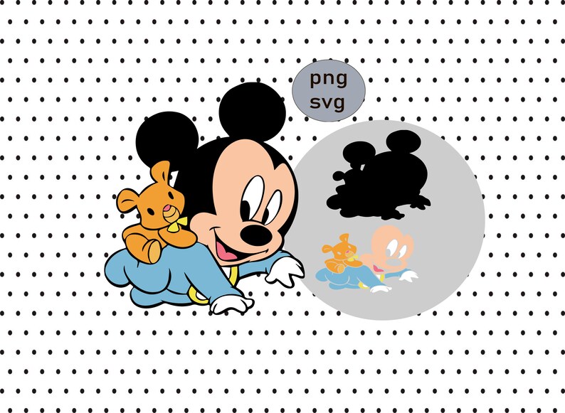 Download LAYERED Baby mickey mouse and friends svg minnie mouse svg ...