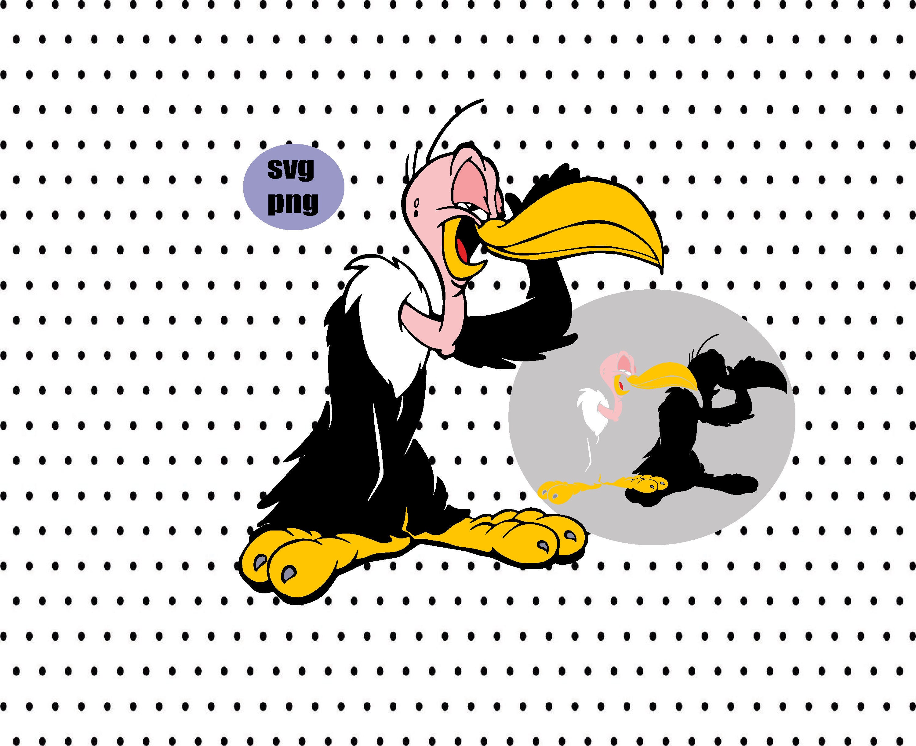 Download Layered Beaky Buzzard Svg Beaky Buzzard Png Beaky Buzzard Etsy