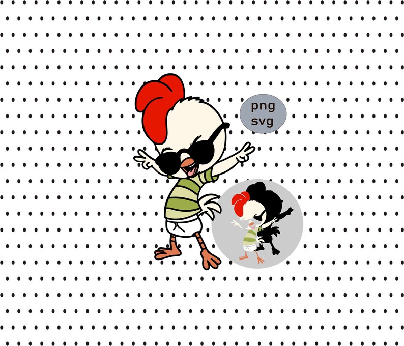 Chicken Little svg Chicken little clipart Chicken little cut Etsy