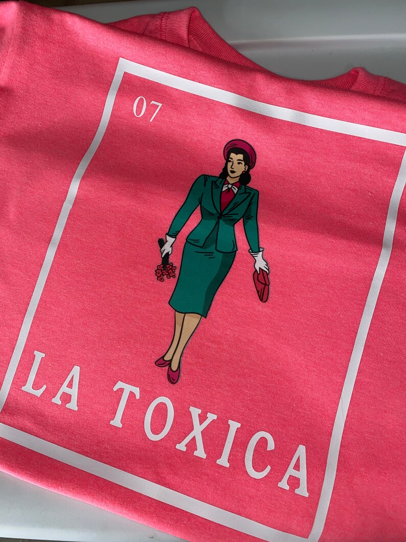 La Toxica Loteria Shirt Etsy