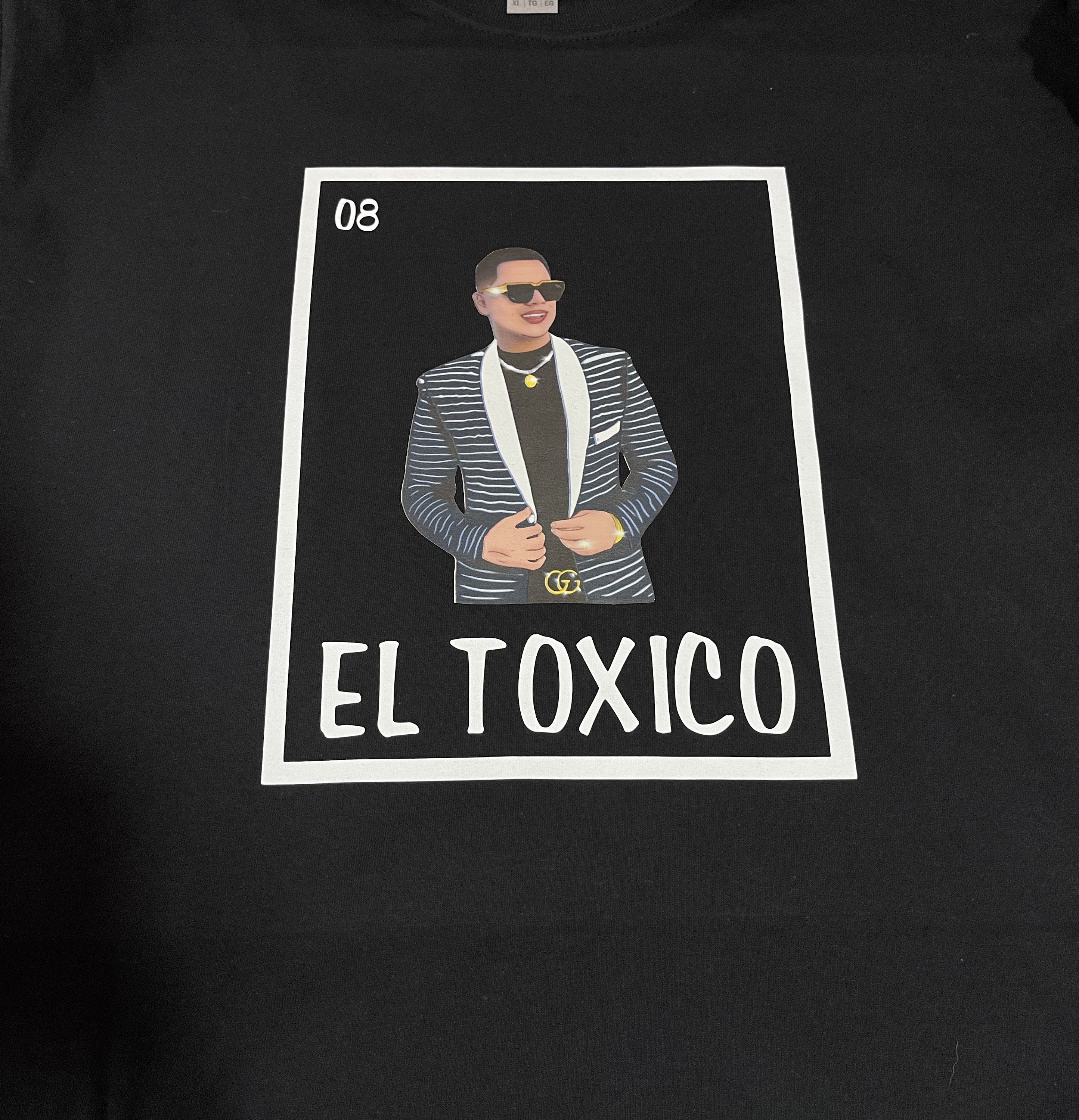 el toxico loteria shirt