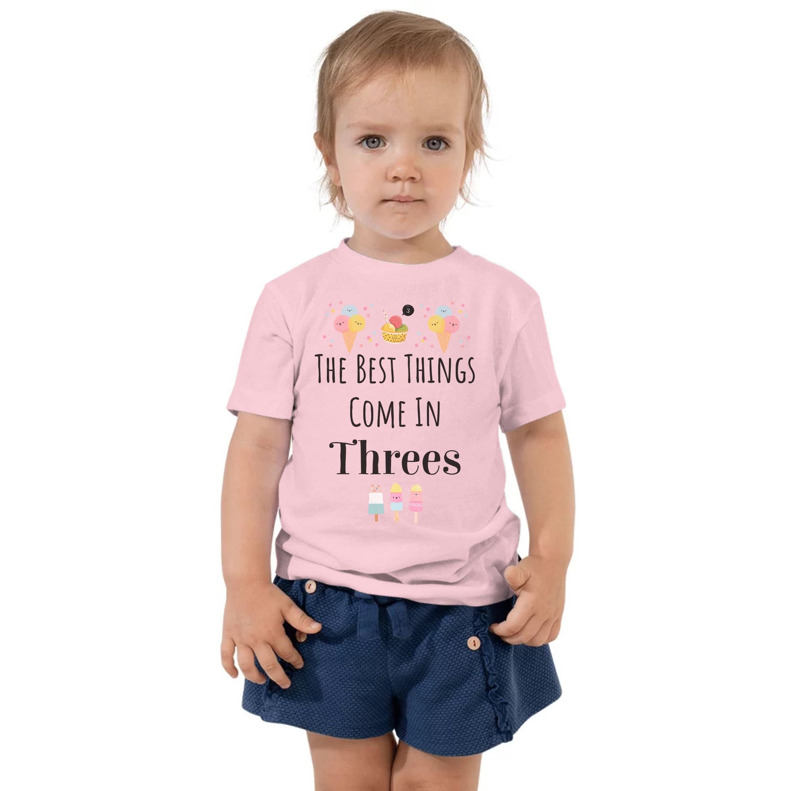good things come in threes shirt