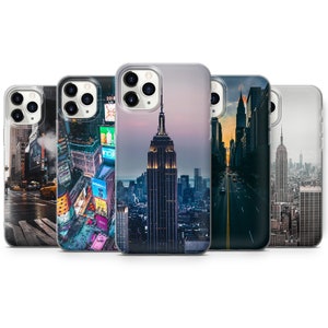 New York city gel phone cover, real photo phone case cover fits for iphone 7 8 11 pro xr samsung s8 s10 s20 huawei p20 p30 pro N2