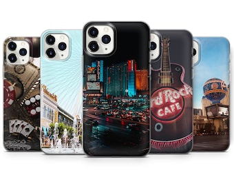 Las Vegas, Nevada, gambling real photo phone case cover fits for iphone 7 8 11 pro xr samsung s8 s10 s20 huawei p20 p30 pro L6