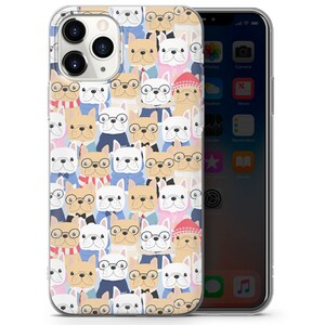 French bulldog pattern, cute buldog,french bullfog phone case cover fits for iPhone 7 8 11 pro xr samsung s8 s10 s20 huawei p20 p30 pro A1 image 5