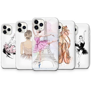Ballerina:iPhoneケース Amazon.com: Love Ballet Ballerina Phone Case TPU Soft Shell