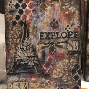 Explore, travel, multi-media art