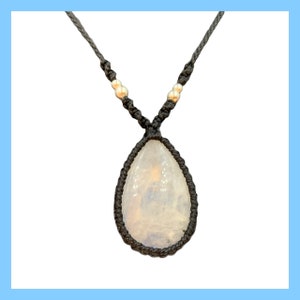 Moonstone necklace, moonstone pendant, moonstone necklace, rainbow moonstone necklace, rainbow moonstone necklace