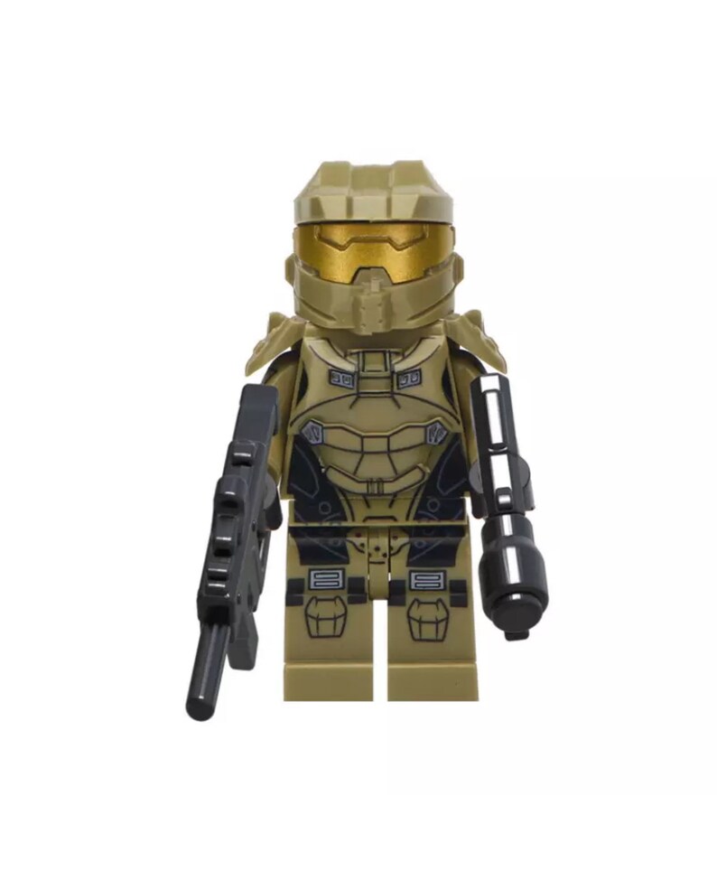 New Halo Master Chief Petty Officer John-117 MiniFigure Master | Etsy