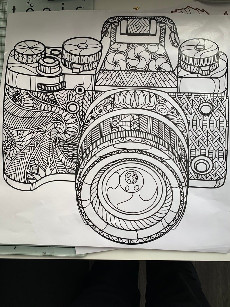 Camera Vinyl Decal - Etsy