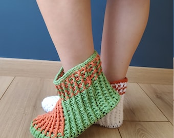 Home Slippers FREE Crochet Pattern