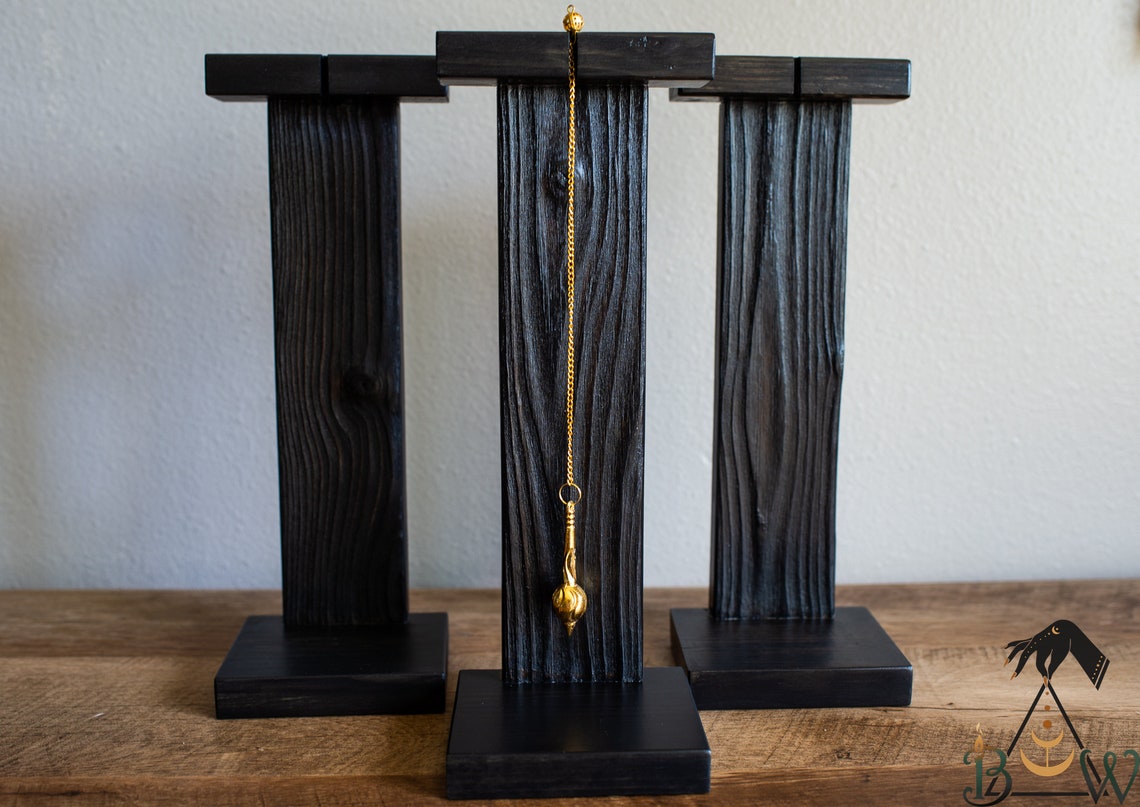 Solid Wood Pendulum Display Stand Pendulum Stand Pendulum Etsy