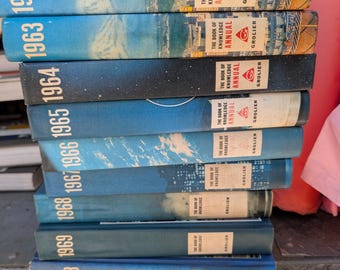 1960s The Book of Knowledge Annual - Choose your Year