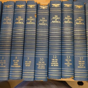 The Annals of America  1968 series. Great for junk journals, collage, art journals, mixed media