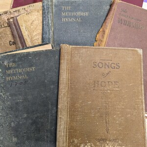 Vintage Hymnal Cover Antique Hymnal Cover Junk Journal Prayer Journal ...