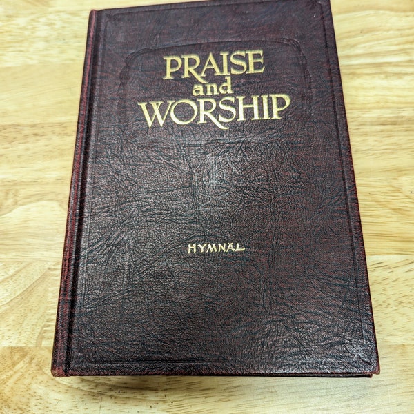 Praise and worship Hymnal vintage Hymnal Christian book vintage Christian book