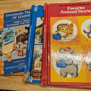 Large Vintage Kid Book covers to create junk journals, journal covers art journals ephemera altered books gluebooks