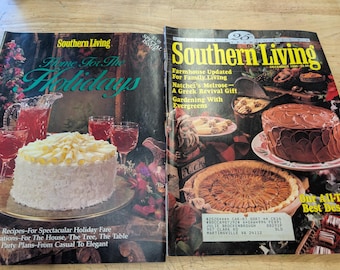 Southern living December 1990 special edition issue and standard monthly issue. 25th year silver jubilee lot 6