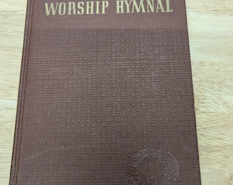 The cokesbury worship Hymnal 1938 vintage Hymnal prayer Journal Bible Journal Christian art junk Journal ephemera Hymnal pages