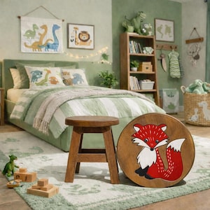 Children's Wooden Stools. Handmade Animal Designs childrens playroom furniture (1-12)