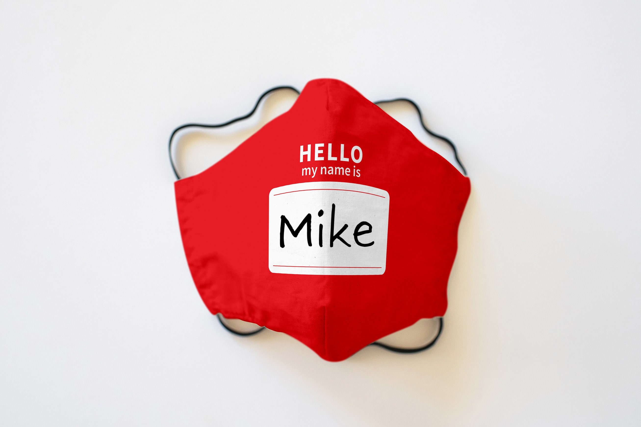 Face Mask Name Tag Personalized Funny Mask Adult and Etsy