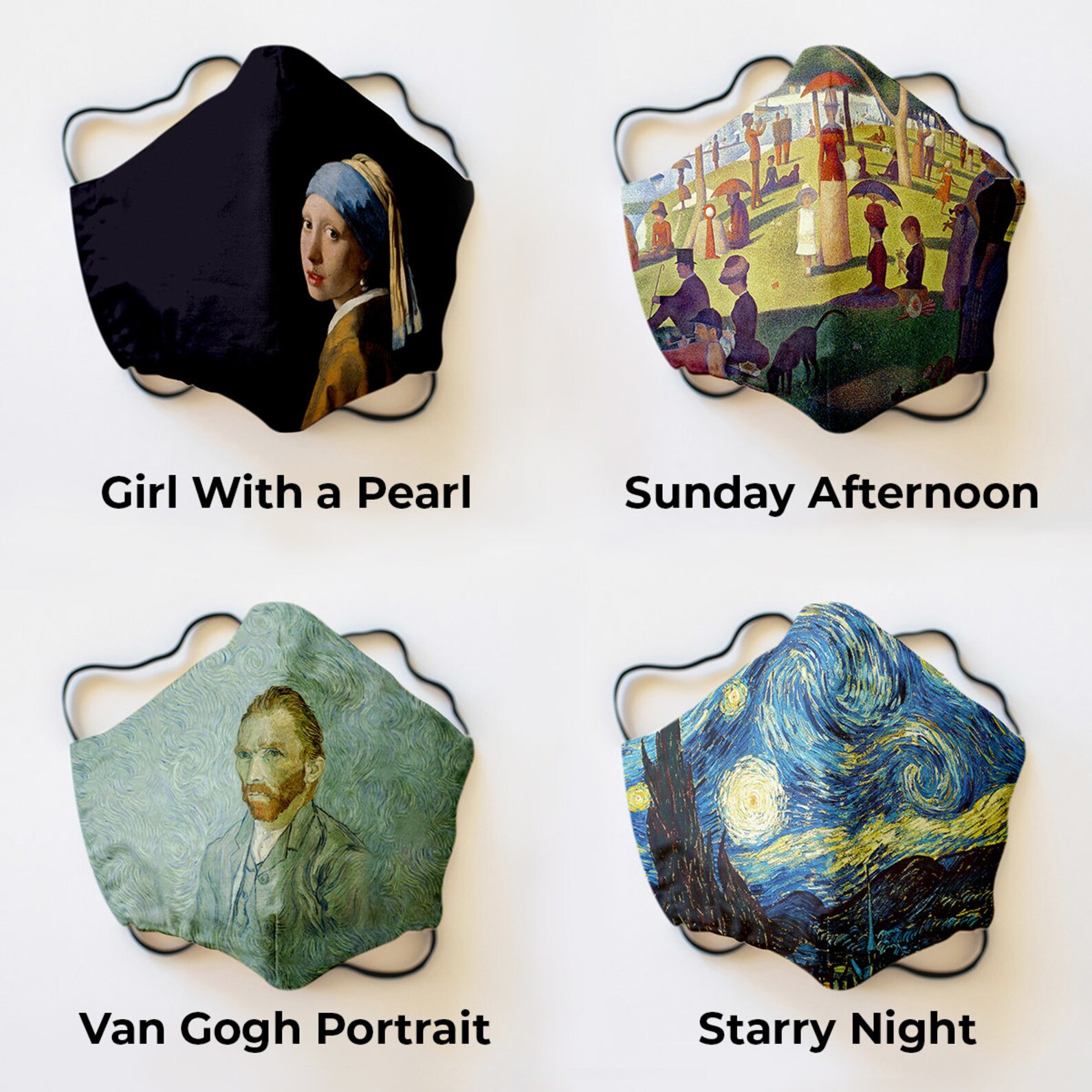 Face Masks Art Collection Face Masks Adult and Kid's Etsy Canada