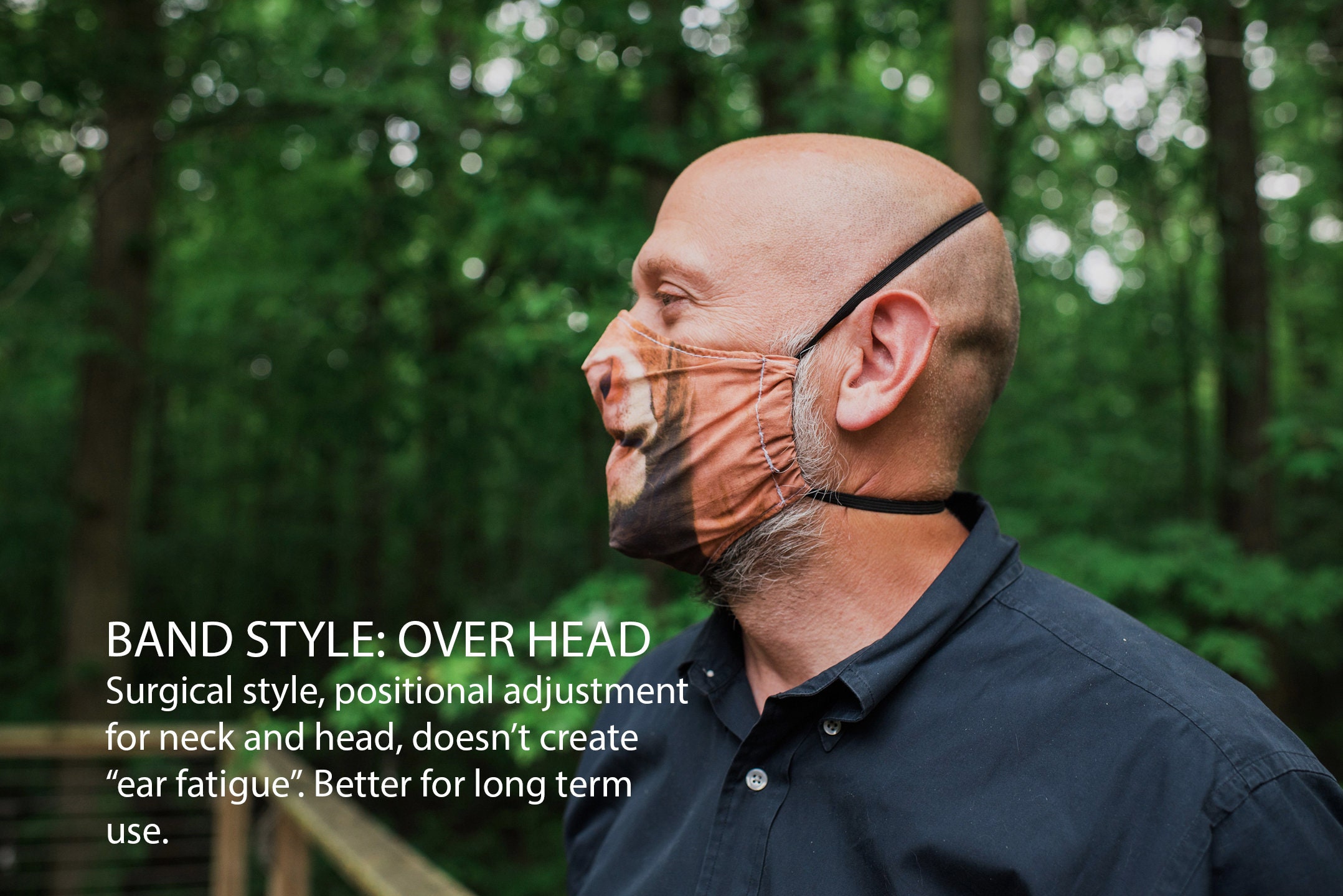 Face Mask Beard Funny Mask Adult and Kid's Reusable Etsy