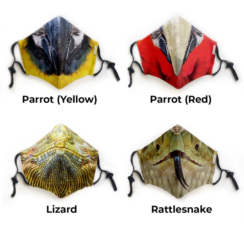 Face Mask Pet Animals Adult and Kid's Reusable Etsy Canada