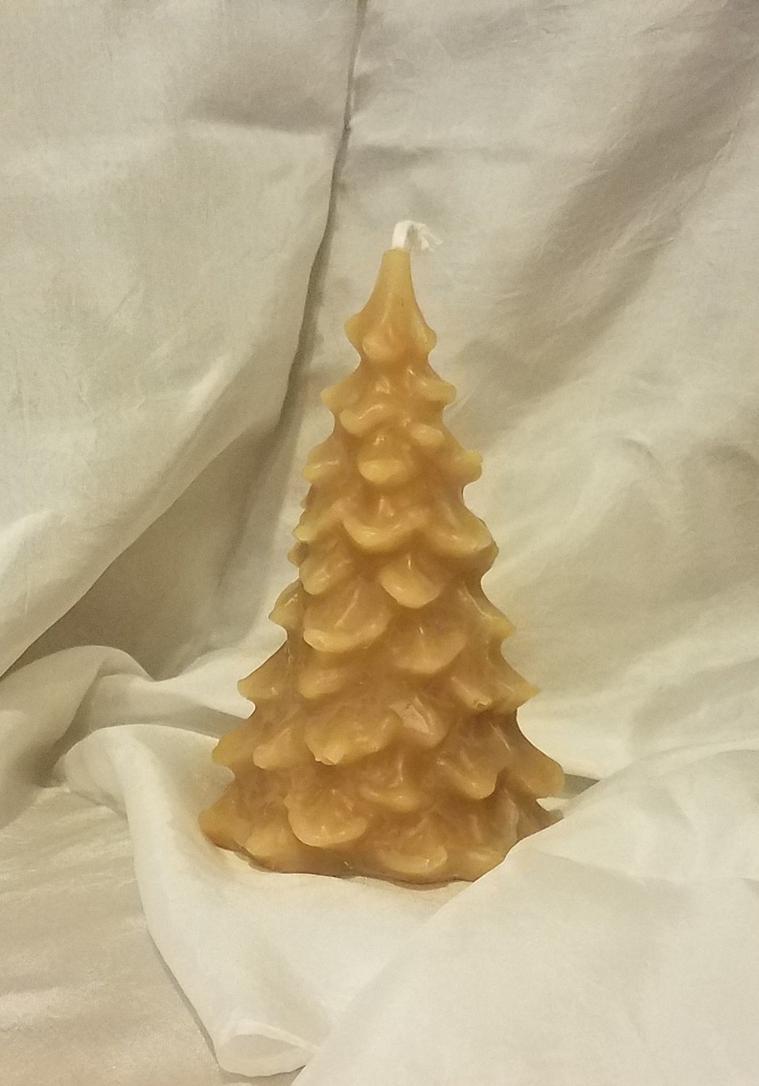 Pine Tree Candle 100 Pure Beeswax Etsy New Zealand