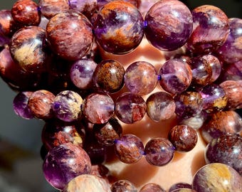 Super 7 Amethyst Bracelet – Melody Stone Crystal Jewelry for Intuition & Spiritual Growth