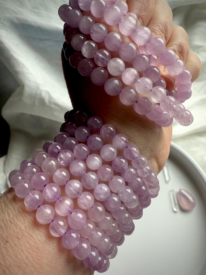 Lilac Purple Kunzite Bracelet