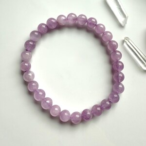 Lilac Purple Kunzite Bracelet