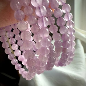 Lilac Purple Kunzite Bracelet