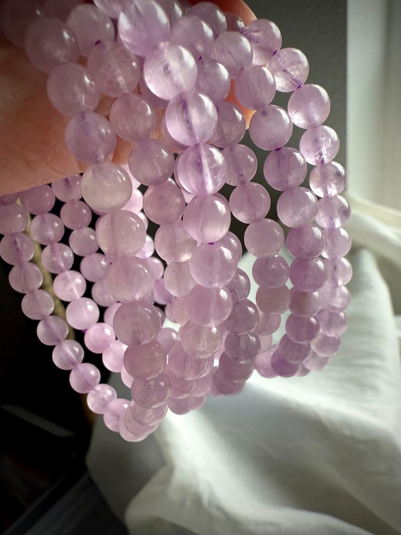 Lilac Purple Kunzite Bracelet