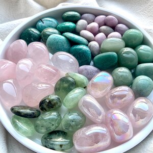 Heart Chakra Crystal Set