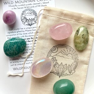 Heart Chakra Crystal Set