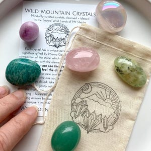 Heart Chakra Crystal Set
