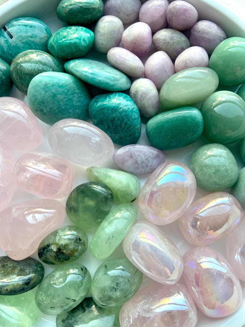 Heart Chakra Crystal Set
