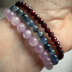 Lilac Purple Kunzite Bracelet