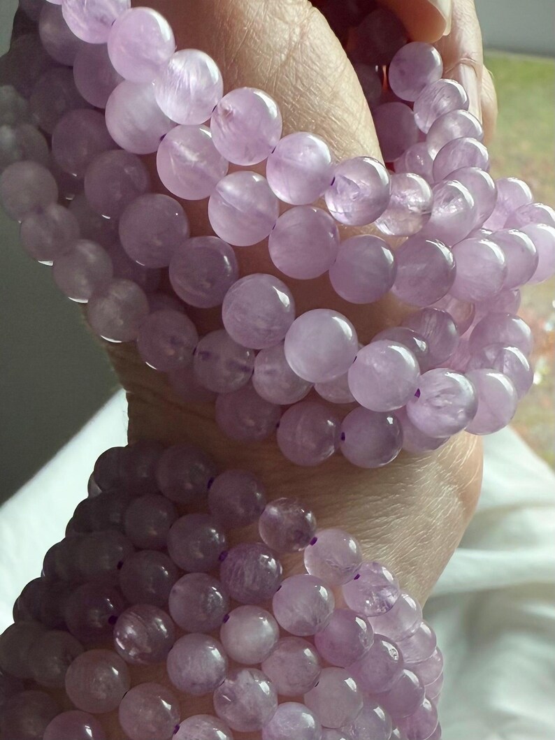 Lilac Purple Kunzite Bracelet
