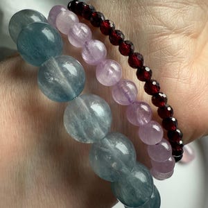 Lilac Purple Kunzite Bracelet