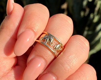elephant ring gold